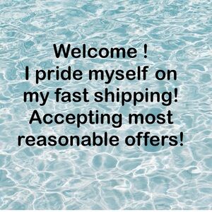Fast shipping & reasonable offers accepted